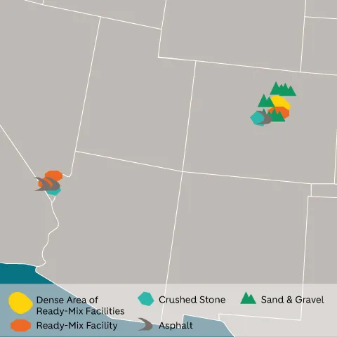 Mountain region map
