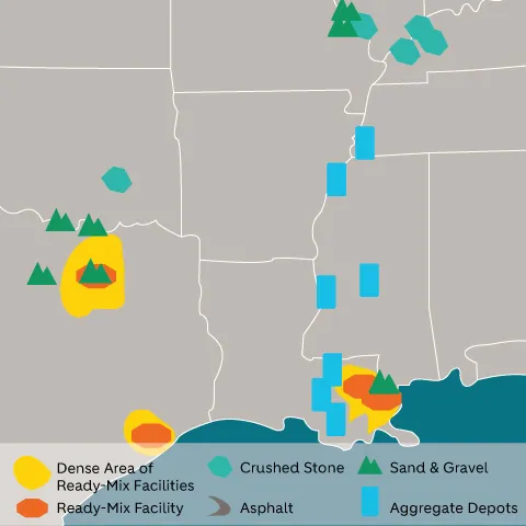 map of acm sourthern region