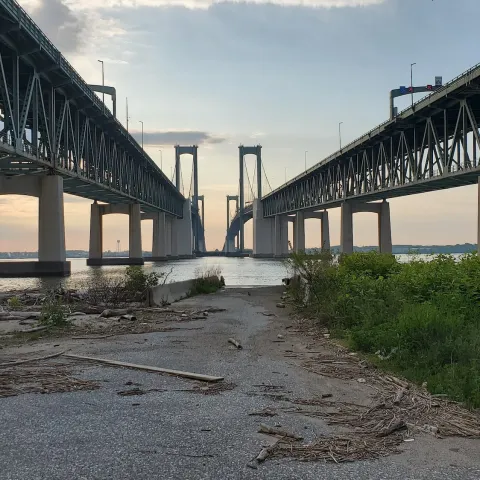 deleware memorial bridge two spans